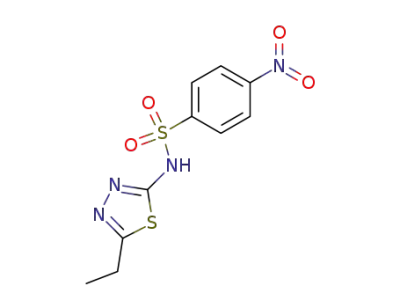 2-(4-Nitrobenzenesulfonamido)-5-ethyl-1,3,4-thiadiazole
