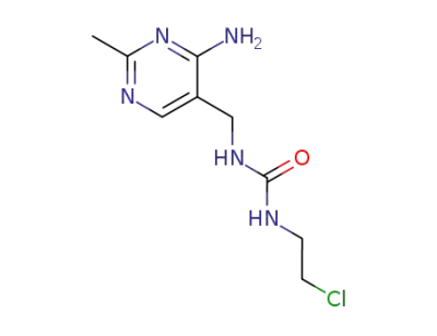 1-(4-amino-2-methyl-pyrimidin-5-ylmethyl)-3-(2-chloro-ethyl)-urea